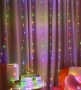 Коледна завеса многоцветна, снимка 1