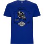 Нова мъжка тениска Харли Дейвидсън (Harley Davidson) в син цвят, снимка 1 - Тениски - 43920323