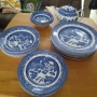 Original Churchil Willow tree,England сервиз за хранене, снимка 7