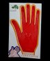 Къси червени мрежести ръкавици модел 1, снимка 1 - Ръкавици - 40517302