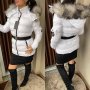 🤩Moncler маркови дамски стилни червени, бели и черни зимни якета Монклер🤩, снимка 3
