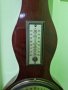 Чудесен много красив антикварен белгийски барометър с термометър , снимка 2