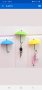 Чадърчета закачалки за стена цветни красиви, снимка 6