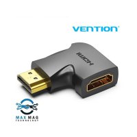 Адаптер HDMI Vertical Flat 270 градуса M/F - Vention, снимка 1 - Кабели и адаптери - 43022165