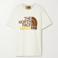 GUCCI x THE NORTH FACE Web Logo Print Мъжка / Дамска Тениска size XS и XL, снимка 3 - Тениски - 35653556