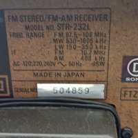 SONY STR-232L RECEIVER, снимка 9 - Ресийвъри, усилватели, смесителни пултове - 38169387