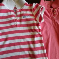 детска блузка за момиче, тип "лакосте", 110/116, 4броя-14лв, снимка 4 - Детски тениски и потници - 36789025