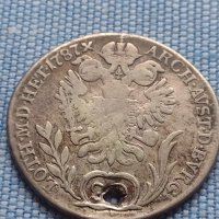 Сребърна монета 20 кройцера 1787г. Йозеф втори Кремниц Свещена Римска Империя 12232, снимка 10 - Нумизматика и бонистика - 42968210