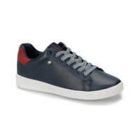 ПРОМО 🍊 U.S. POLO® № 38 🍊 Оригинални кожени спортни обувки DARK BLUE & RED нови с кутия, снимка 9 - Дамски ежедневни обувки - 26727164