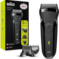 Braun Series 3 Shave & Style 3-in-1 Shaver - 300BT, снимка 1 - Маши за коса - 43823951