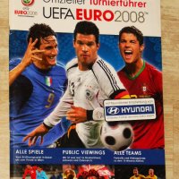 Официално списание UEFA EURO 2008 за Европейското първенство по футбол в Австрия и Швейцария 2008 г., снимка 1 - Фен артикули - 43351181