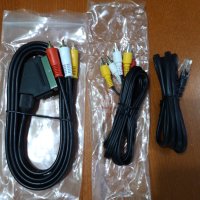 Комплект кабели -скарт, чинчове, мрежов кабел, снимка 6 - Стойки, 3D очила, аксесоари - 43067657