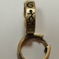 Дамски златни обеци 8К, снимка 9 - Обеци - 32924946