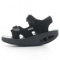 Ryn-Нови черни  сандали № 40 стелка 25 см., снимка 9 - Дамски ежедневни обувки - 33118424