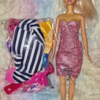 голям лот кукли Барби, Стефи, Моя Мия и други за игра с дрешки и малко аксесоари , снимка 6 - Кукли - 43038245
