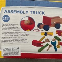 Разглобяем дървен камион за дърпане, снимка 2 - Образователни игри - 43030181