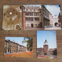 Пощенски картички от Люблин, Полша от 1977 г., снимка 5 - Колекции - 28616422