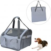 Сгъваема чанта за домашни любимци / като столче за кола /Pawhut внос от Германия, снимка 2 - За кучета - 34840621