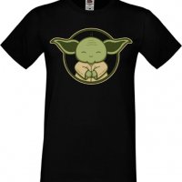 Мъжка тениска Star Wars Yoda 1,Междузвездни войни,Филм,Изненада,Подарък,Повод,, снимка 4 - Тениски - 37717831