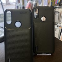 Motorola Moto E7 Power Carbon Fiber силиконов Калъф / Кейс, снимка 1 - Калъфи, кейсове - 37720669