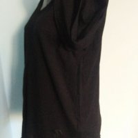 Памучна брандова блуза тип туника с непоръбени краища "behype" / голям размер , снимка 3 - Блузи с дълъг ръкав и пуловери - 39724799