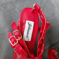Нови Женски Офицялни Обувки Валентино № 37, снимка 7 - Дамски обувки на ток - 36517454