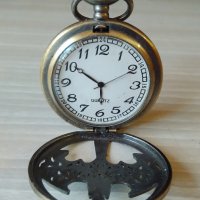 Джобен часовник с прилеп, снимка 7 - Антикварни и старинни предмети - 28980285