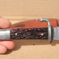 Немски ловен нож, снимка 8 - Антикварни и старинни предмети - 40737336