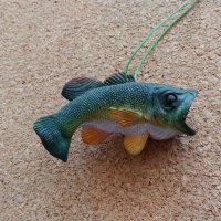 Сувенир -  риба бас (Largemouth Bass), снимка 1 - Такъми - 36683462
