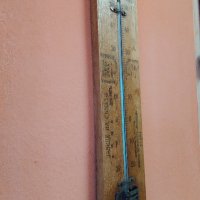 Антикварен дървен термометър 90 г., снимка 16 - Антикварни и старинни предмети - 28980560