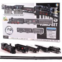 Rail King интелигентен класически влак, снимка 2 - Влакчета, самолети, хеликоптери - 39184955