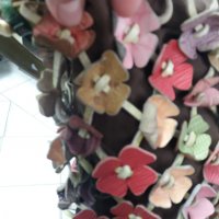 🐙Octopus естествена кожа- среден размер шарена Чанта, на цветя 🌻🌹⚘🌷🥀, снимка 15 - Чанти - 33585157