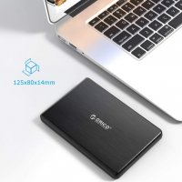 ORICO кутия за 2.5 "SATA SSD, HDD, USB 3.0 към SATA адаптер, UASP ускорение, снимка 5 - Други - 34873681