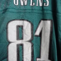 Philadelphia Eagles Terrell Owens #81 Reebok NFL тениска за американски футбол jersey, снимка 4 - Тениски - 39529334