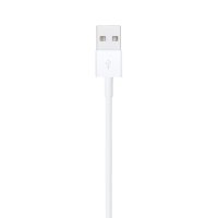 Apple - Оригинален кабел за данни  USB-A към Lightning, 1 м - бял, снимка 3 - Оригинални зарядни - 43778874