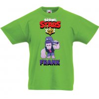Детска тениска Frank Brawl Stars, снимка 5 - Детски тениски и потници - 32920504
