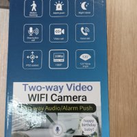 WiFi безжична IP камера с дисплей бебефон 6MP нощно виждане, снимка 4 - IP камери - 44050822