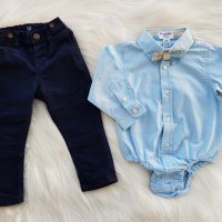 Панталон за бебе 9-12 месеца, снимка 3 - Комплекти за бебе - 28109321