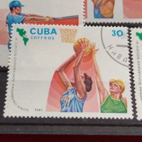 Пощенски марки чиста комплектна серия Спорт Панамерикански игри 1983г. Пощта Куба- 22530, снимка 2 - Филателия - 36662793