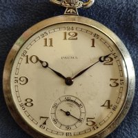 Джобен часовник PAUMA - Сребърен, снимка 2 - Джобни - 36619767