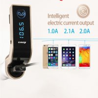 FM Bluetooth трансмитер MP3 Player за автомобил, Зарядно, Блутут USB   модел 2, снимка 6 - Аксесоари и консумативи - 28387026
