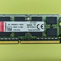 ✅8GB DDR3L 1600Mhz Kingston Ram Рам Памет за лаптоп с гаранция! - 3, снимка 1 - RAM памет - 39938172