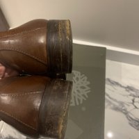 Мъжки кафяви обувки Rollmann - естествена кожа, снимка 7 - Официални обувки - 32357952