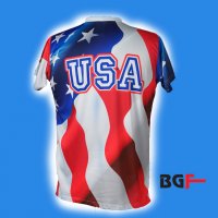 BGF Фланелка USA, снимка 3 - Тениски - 32548846