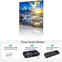 ElecHavk HDMI Switch Switche 4K HDMI превключвател слич, снимка 2 - Друга електроника - 43314108