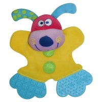 Бебешка плюшена играчка гризалка Кученце /  Lorelli Toys, снимка 1 - За бебешки колички - 37911849