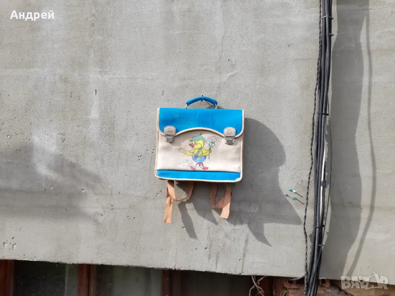 Стара ученическа чанта #36, снимка 1