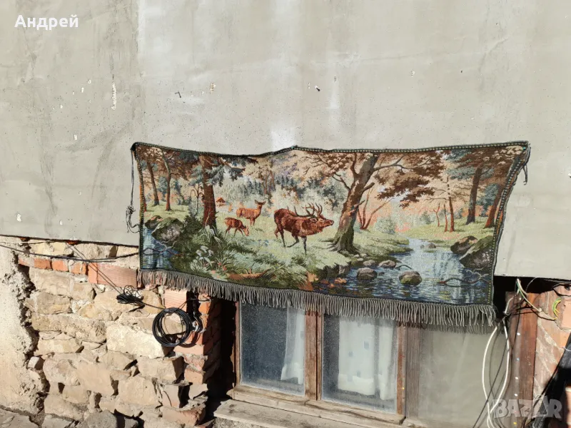 Старинен ковьор,покривка за стена #265, снимка 1