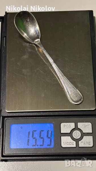 Сребърна лъжица, снимка 1