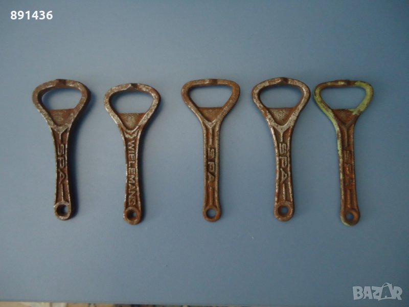 5 стари ретро отварачки за бутилки за ползване или колекция, снимка 1